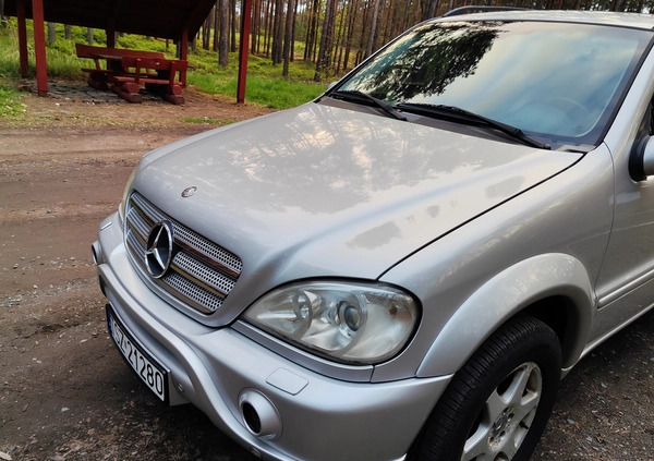 Mercedes-Benz ML cena 25000 przebieg: 246500, rok produkcji 2004 z Bolesławiec małe 667
